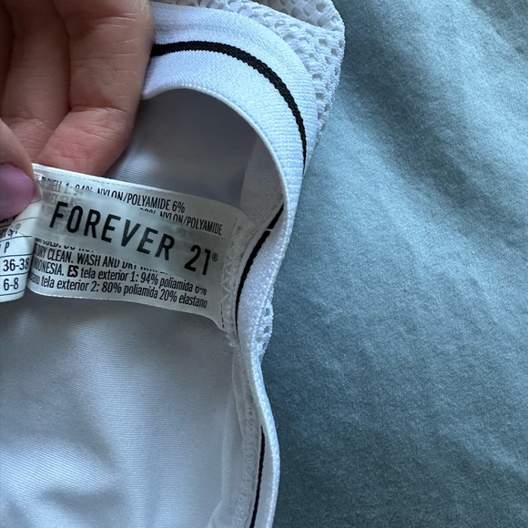 🐼 WHITE MESH BIKINI 🐼 - Picture 2 of 4